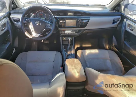 2014 Toyota Corolla L z USA, uszkodzony, nr VIN 2T1BURHE6EC206535